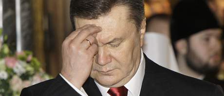 Viktor Janukovy pi inauguraci